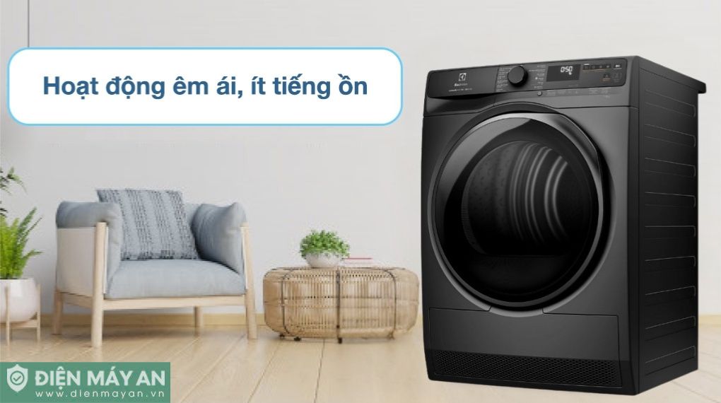 Máy Sấy Bơm Nhiệt Electrolux UltimateCare 9 Kg EDH903R7SC